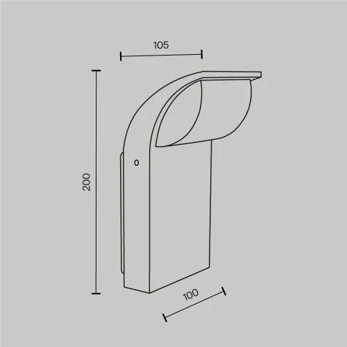 Настенный светильник (бра) Outdoor O446WL-L7GF3K  фото 7