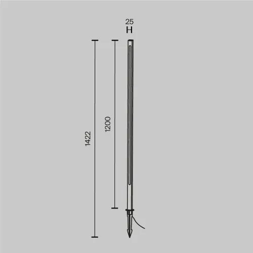 Ландшафтный светильник Outdoor O440FL-L18GF3K  фото 5