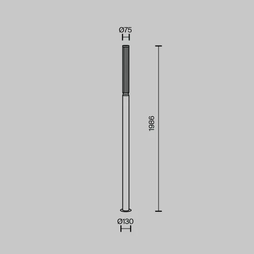 Ландшафтный светильник Outdoor O593FL-L20GF3K  фото 5